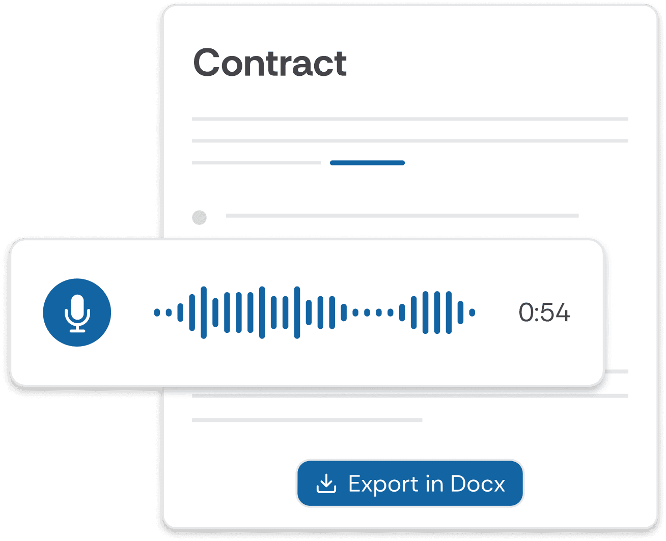 Voice-powered legal document editor